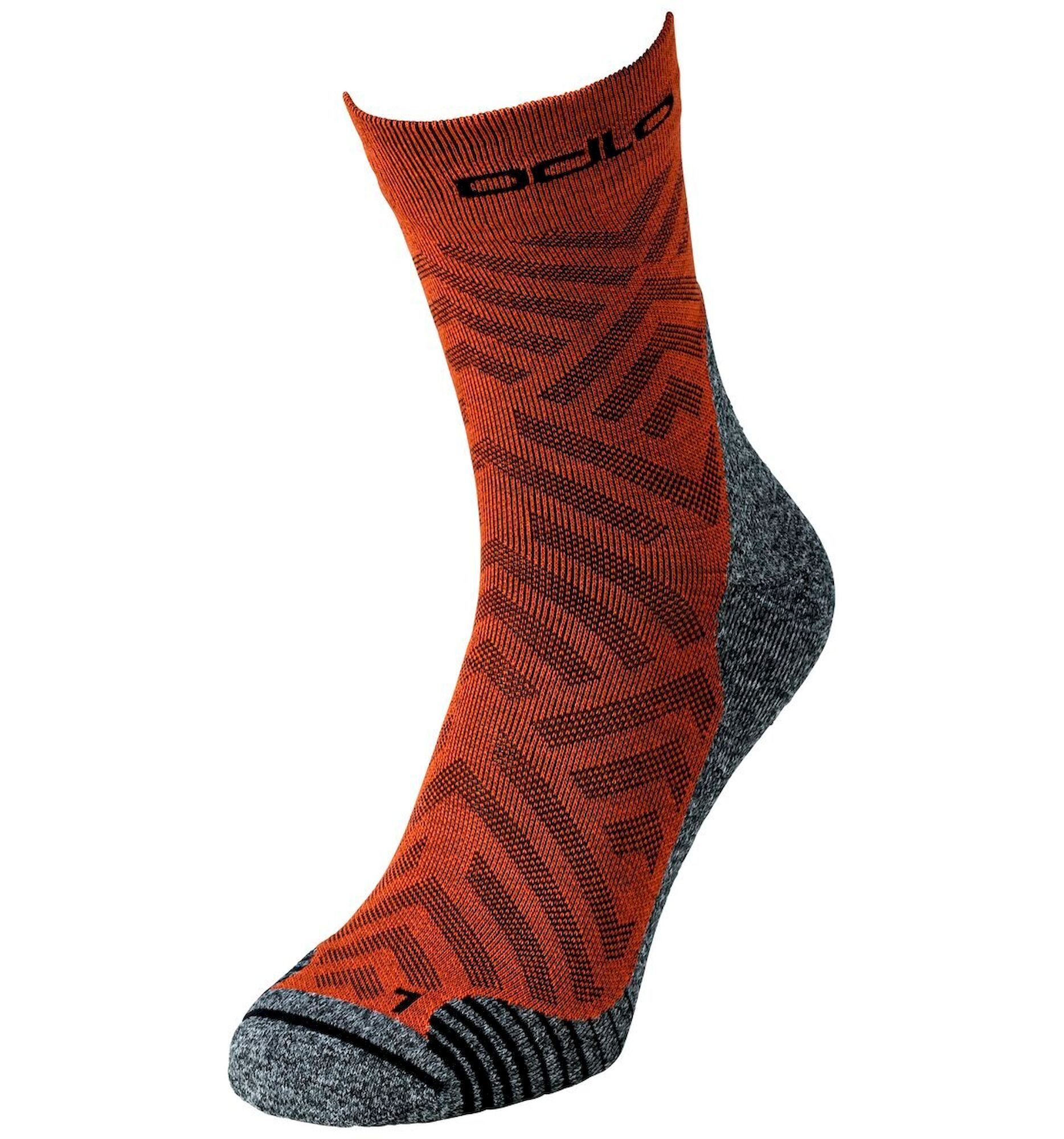 Odlo Micro Crew Active Warm Hike Graphic - Ponožky | Hardloop