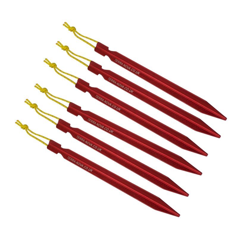 Wild Country Terra Firma Tent Peg x 6 - Śledzie namiotowe | Hardloop