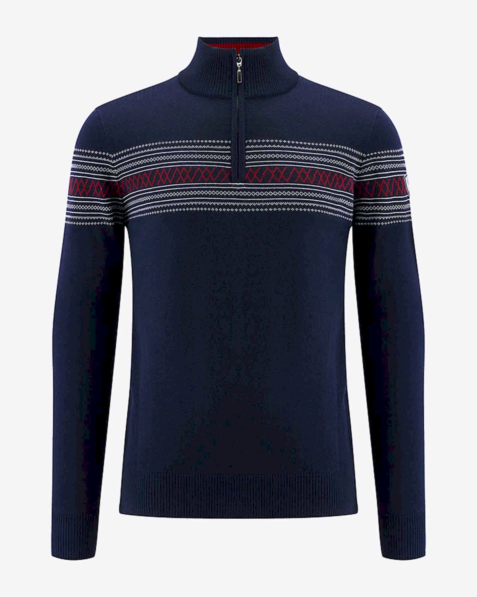 We Norwegians Signature Zip Up - Pullover in lana merino - Uomo | Hardloop