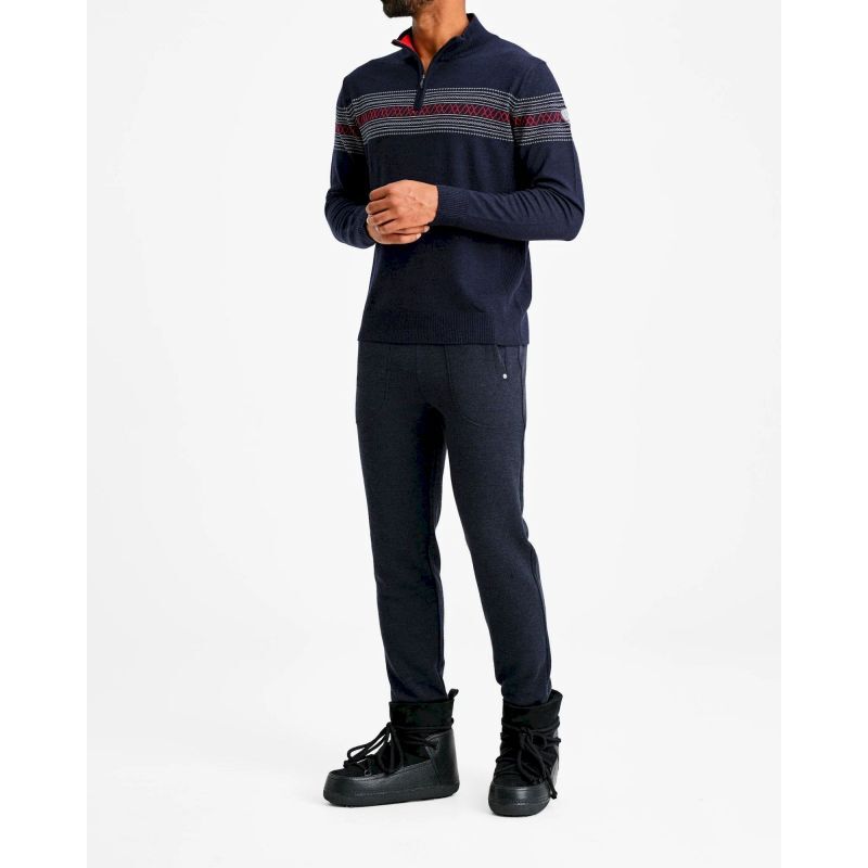 We Norwegians Signature Zip Up - Överdragströjor merinoull - Herr | Hardloop