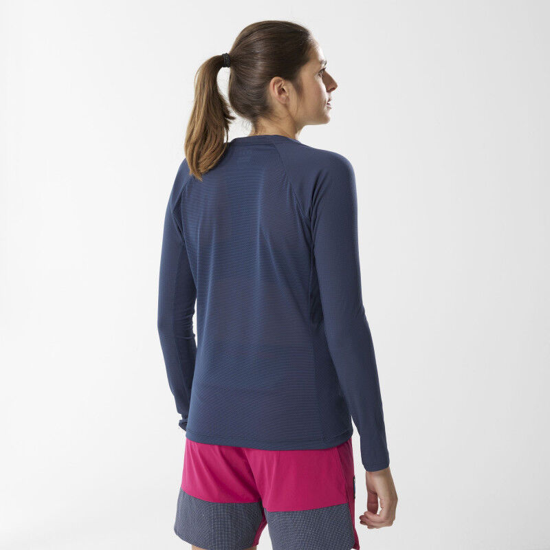 Millet Trilogy Sky TS LS - T-shirt - Damer | Hardloop