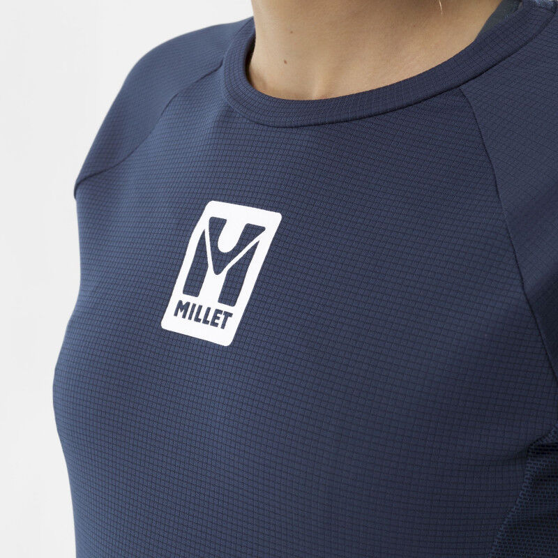 Millet Trilogy Sky TS LS - T-shirt - Dames | Hardloop