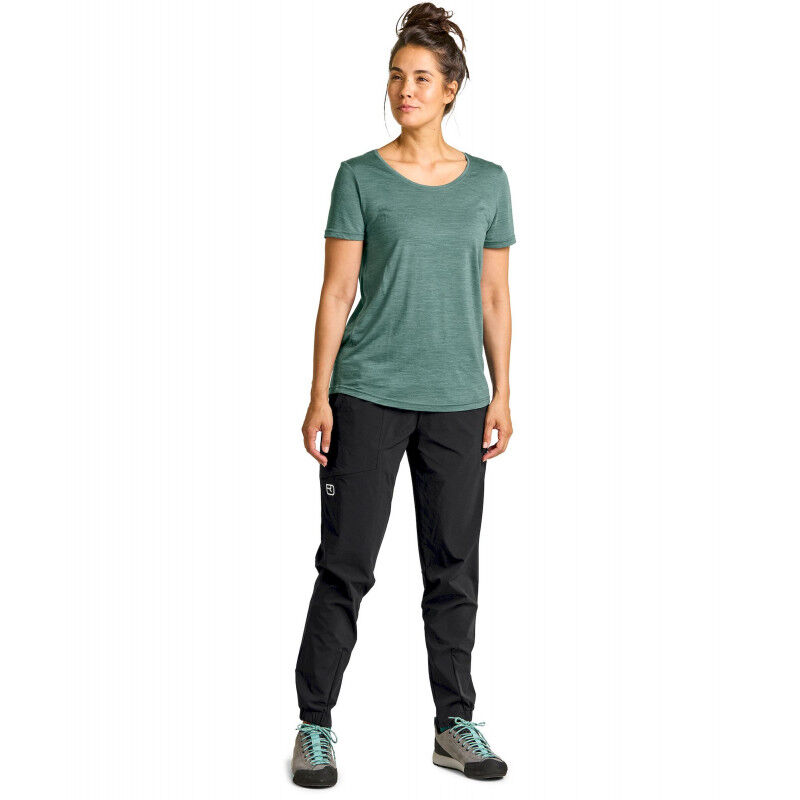Ortovox 120 Cool Tec Clean TS - Merino-shirt - Damer | Hardloop