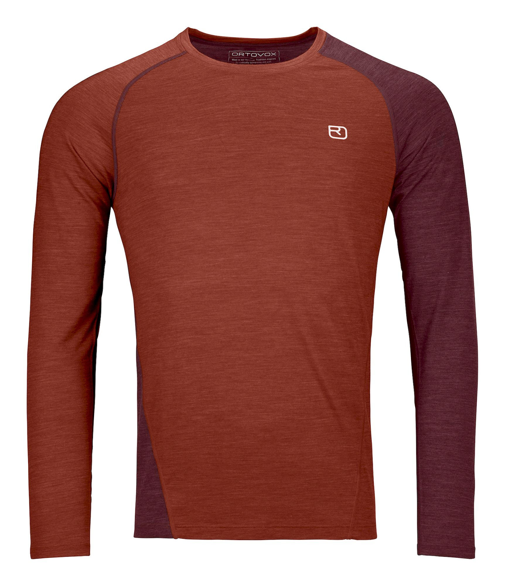 Ortovox 120 Cool Tec Fast Upward LS Merino base layer Men's Hardloop