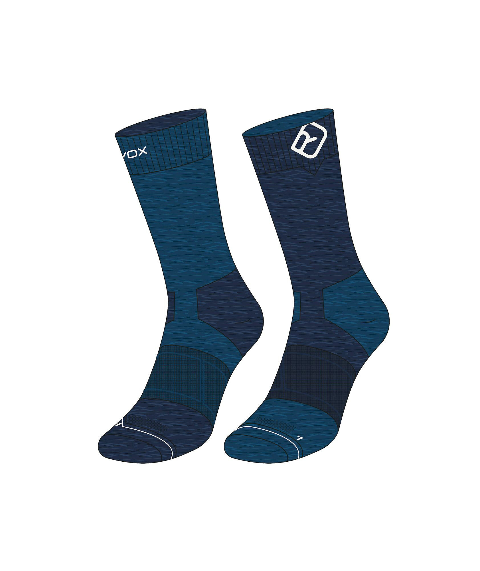 Ortovox Alpine Mid Socks - Calcetines de merino - Hombre | Hardloop