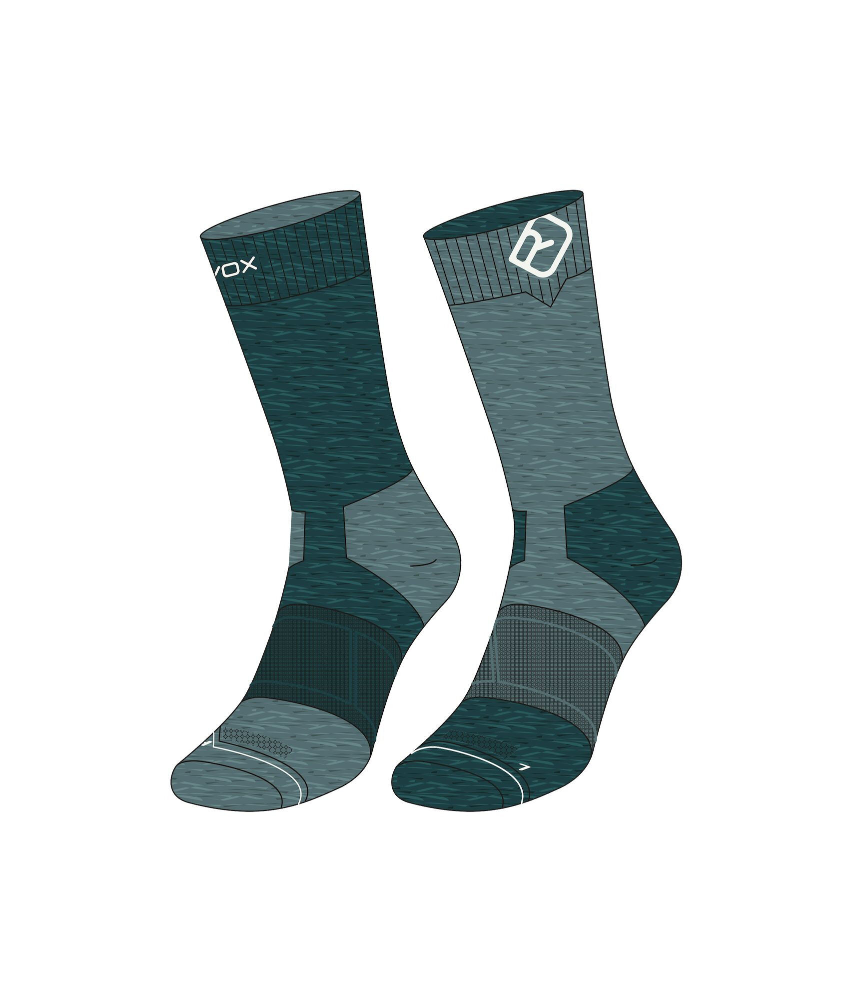 Ortovox Alpine Mid Socks - Merino socks - Men's | Hardloop