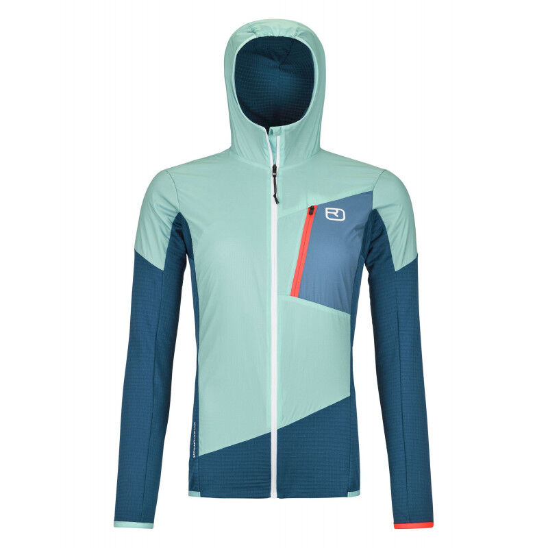 Ladiz Hybrid Jacket - Jaqueta de lã merino mulher