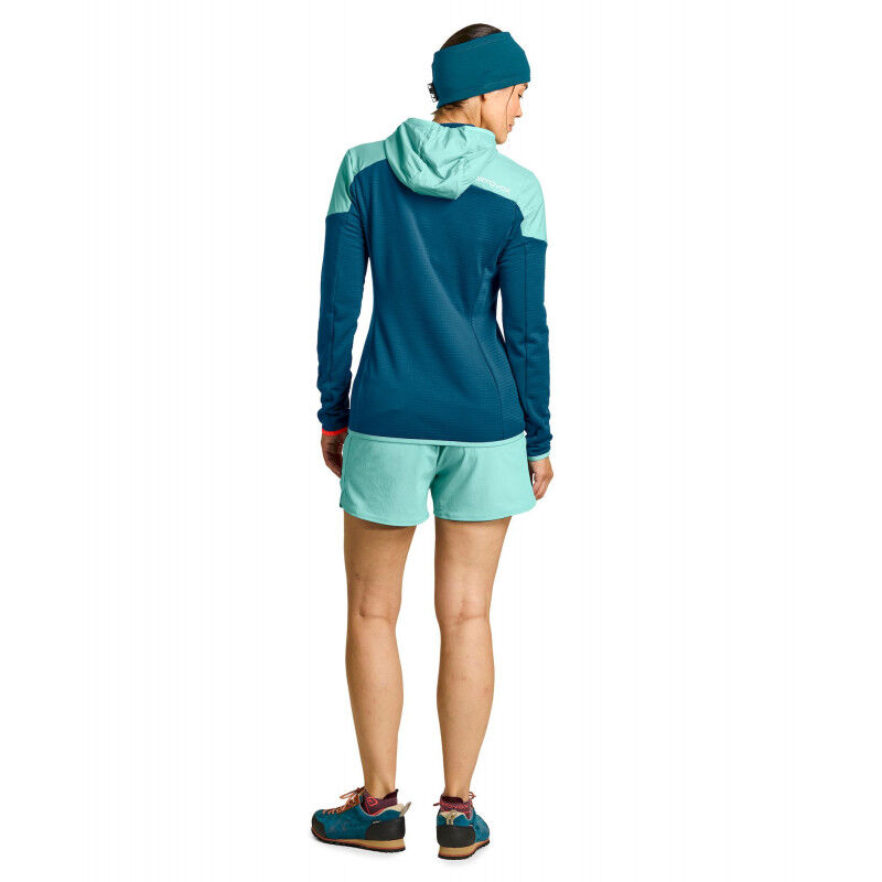 Ortovox Ladiz Hybrid Jacket - Veste en laine mérinos femme | Hardloop