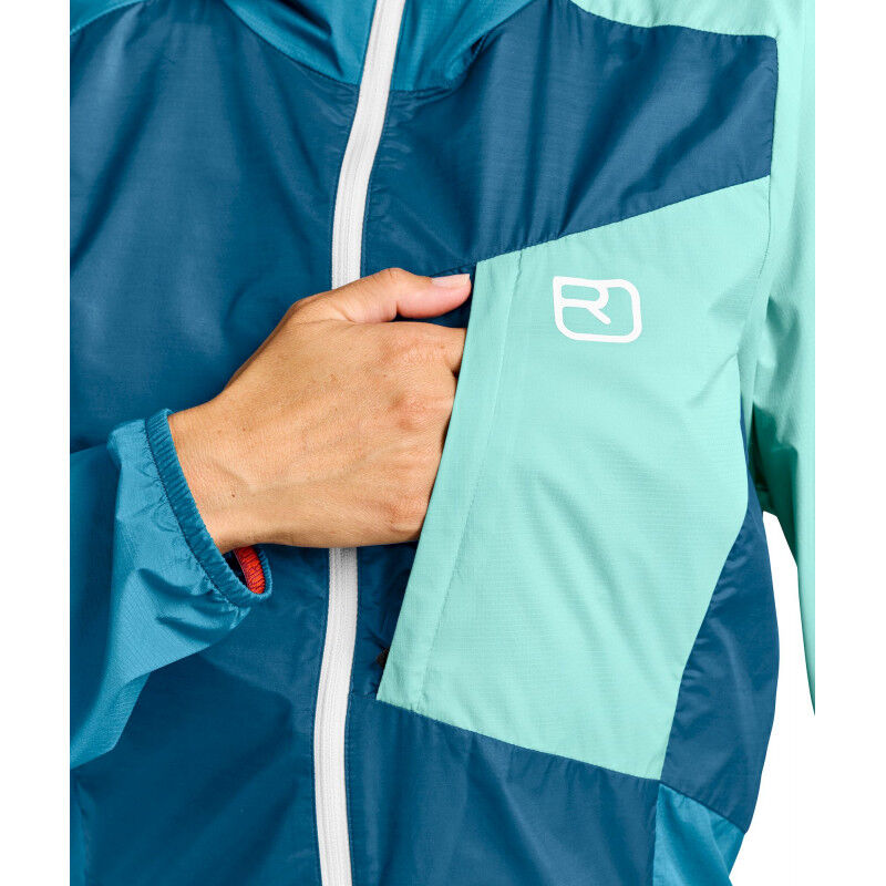 Ortovox Windbreaker Jacket - Kurtka wiatrówka damska | Hardloop