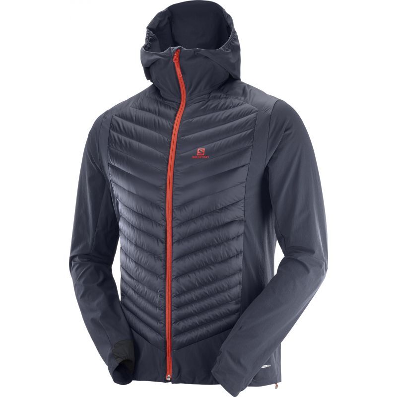 Salomon Haloes Down Hybrid Hoodie M - Kurtka puchowa meski | Hardloop