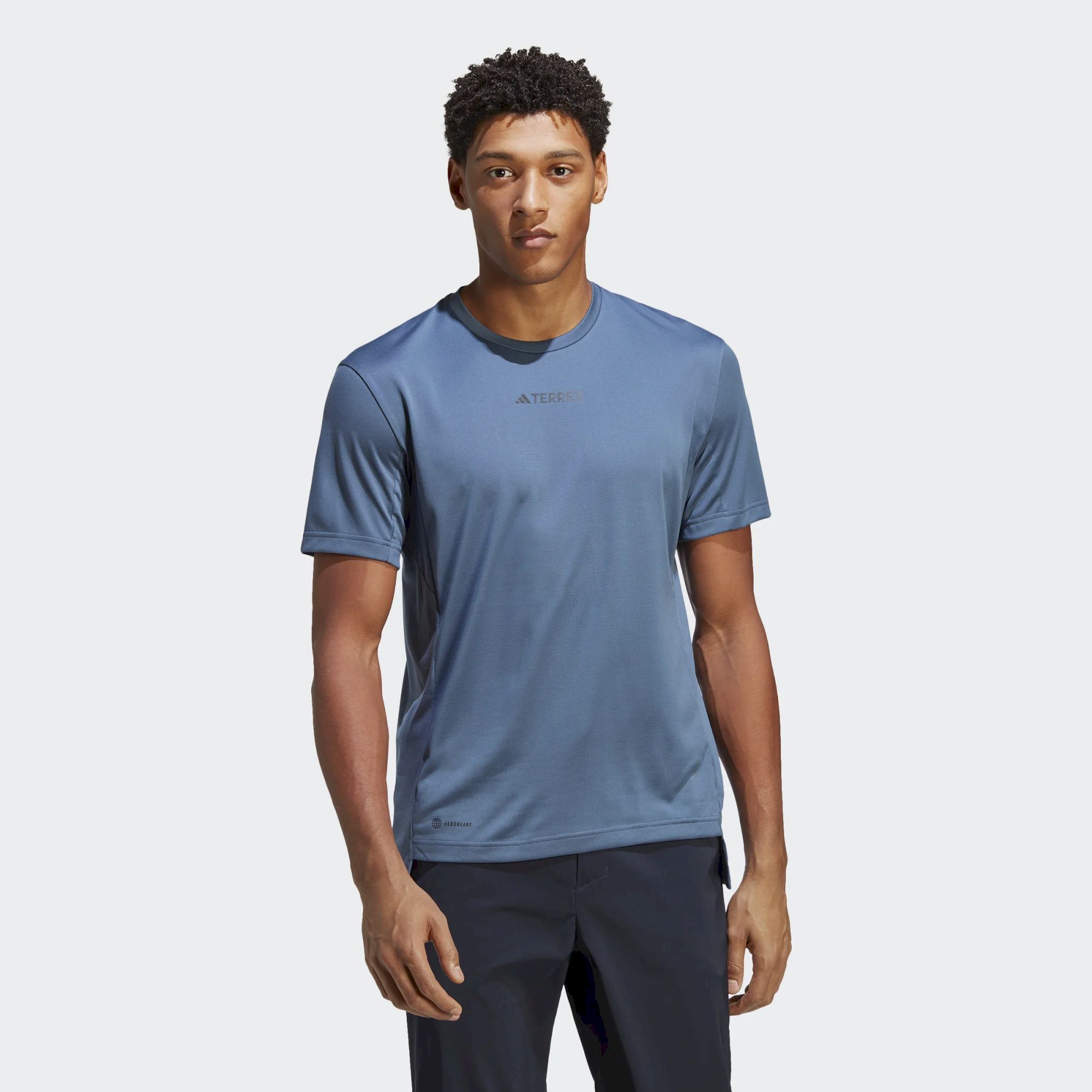 Adidas Terrex Mountain Graphic Tee - T-shirt - Heren | Hardloop