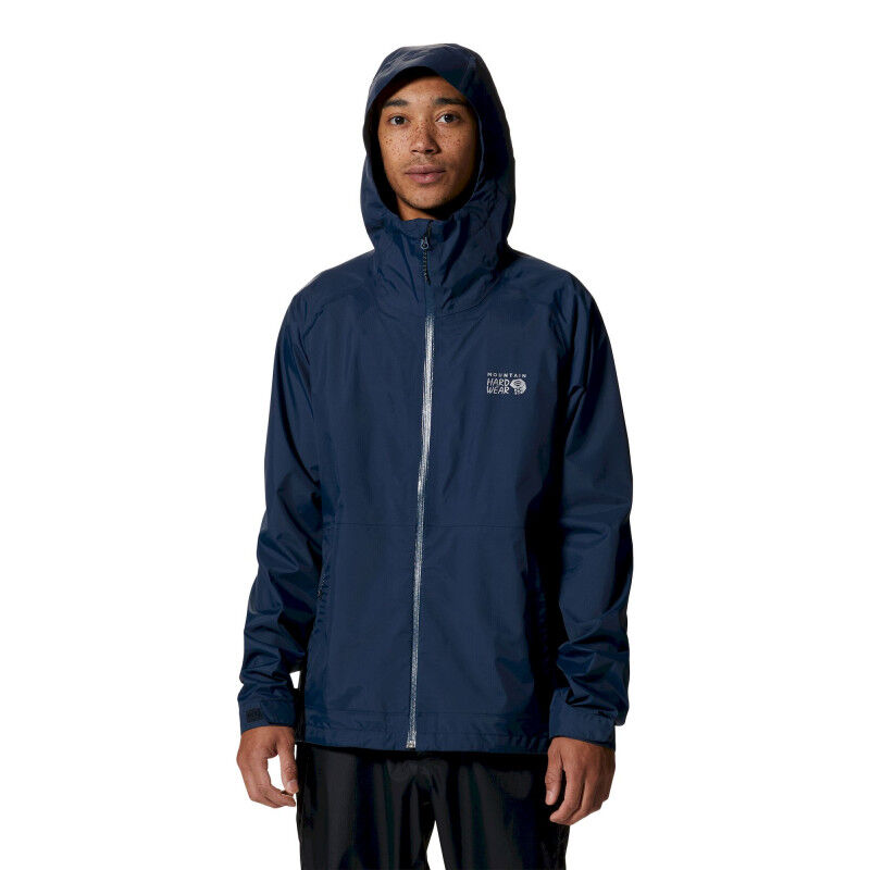 AA HARDWEAR HARDY JACKET ネイビー Mountain Hardwear Threshold Jacket - Chaqueta impermeable - Hombre