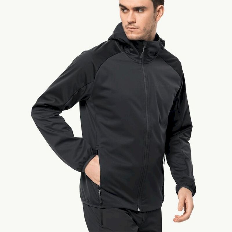 Jack Wolfskin Feldberg Hoody Softshelljacke Herren Hardloop