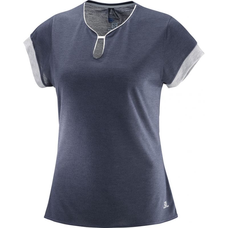 Salomon Ellipse U-Neck Tee W - T-shirt damski | Hardloop