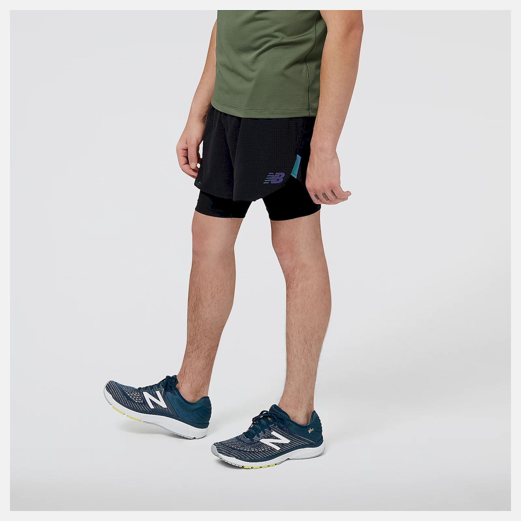 New Balance Q Speed 5 Inch 2 In 1 Short - Running shorts - Women's | Hardloop