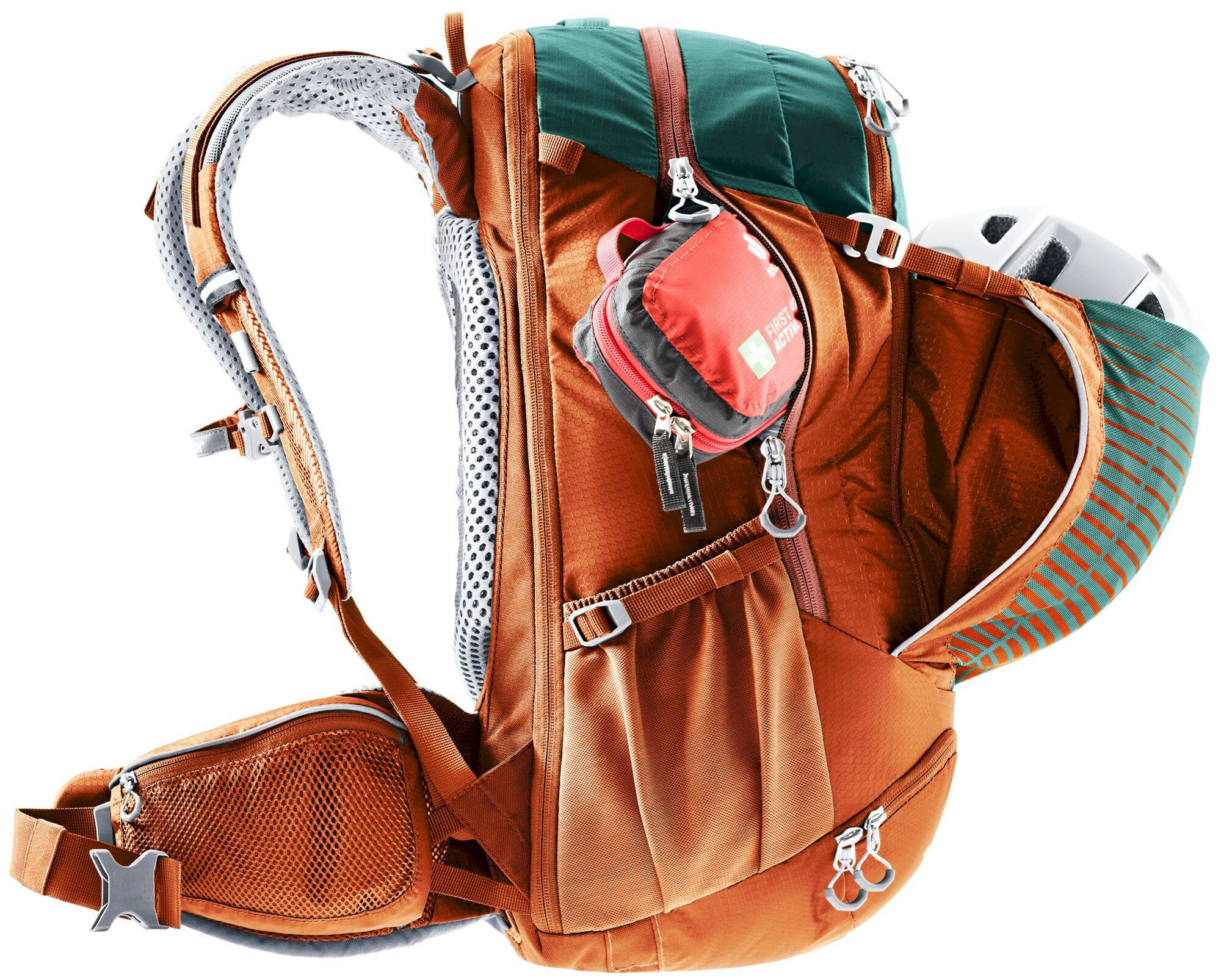 Deuter ドイター　トランスアルパインプロ２８　バックパック　ブラックxキーウィ　28L（USED） Deuter - Trans Alpine Pro 28 - Cycling backpack - Graphite ⁄ Shale