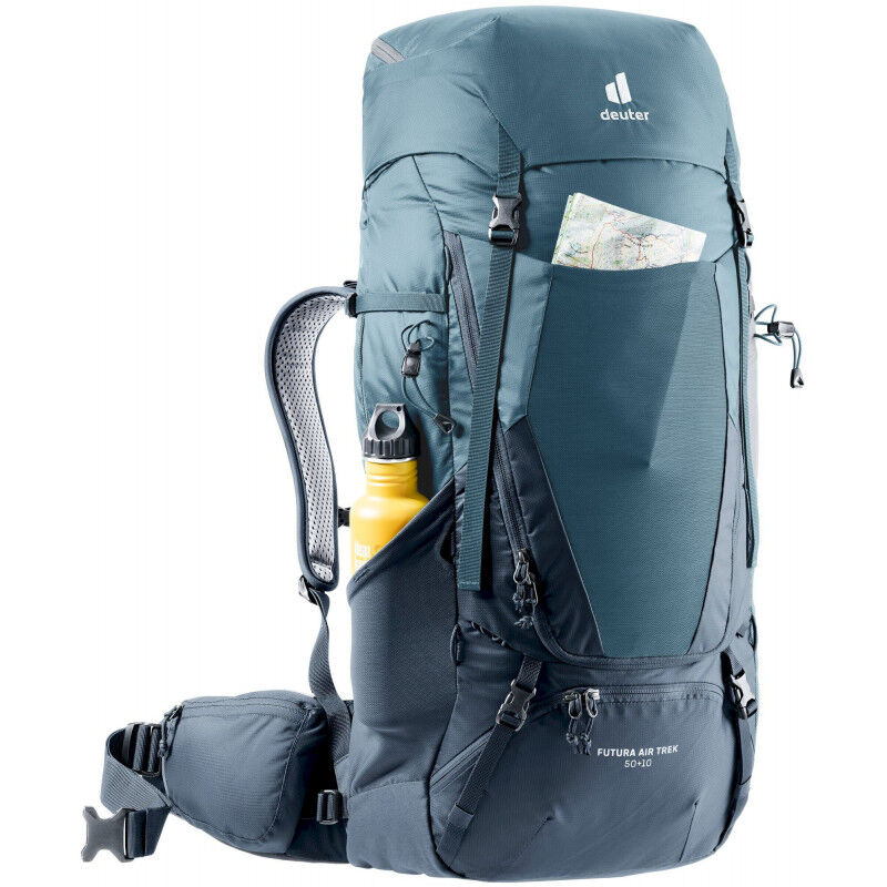 Deuter Futura Air Trek 50 + 10 - Sac à dos trekking homme | Hardloop