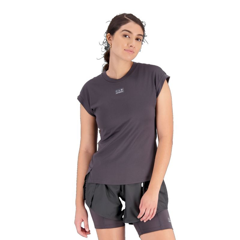 New Balance Impact Run AT N-Vent Short Sleeve Top - T-shirt damski | Hardloop