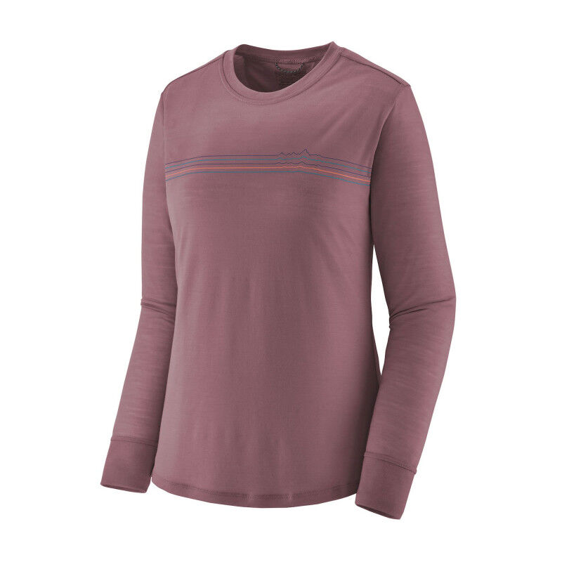 Patagonia L/S Cap Cool Merino Graphic Shirt - T-Shirt - Damen