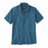 Hexes: Wavy Blue