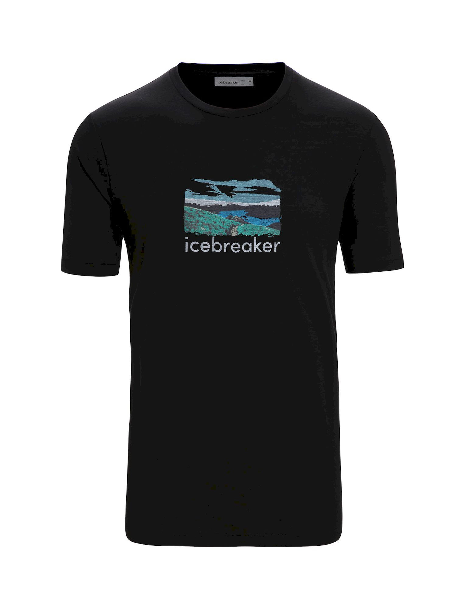 Icebreaker Tech Lite II SS Tee Trailhead - T-shirt en laine mérinos homme | Hardloop