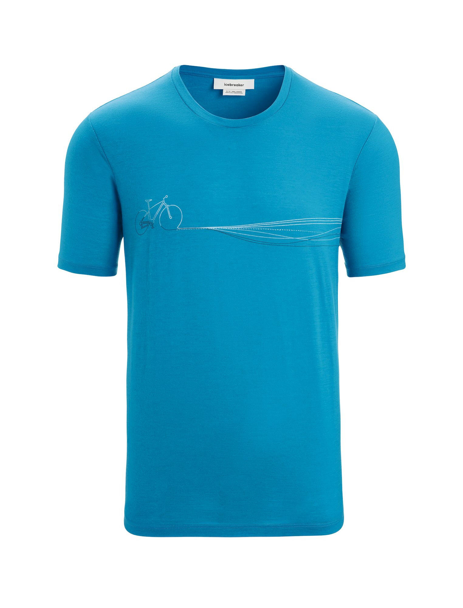 Haut Icebreaker Seeker SS Homme - Taille M - Occasion Très Bon état