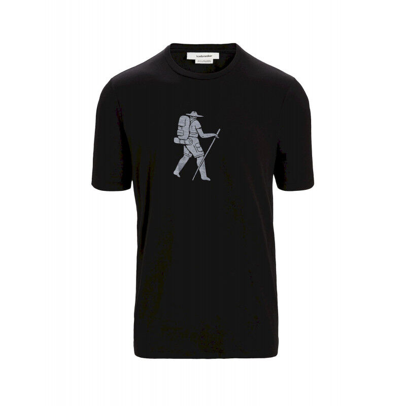 Icebreaker Tech Lite II SS Tee Trail Hiker - Camiseta de merino - Hombre | Hardloop