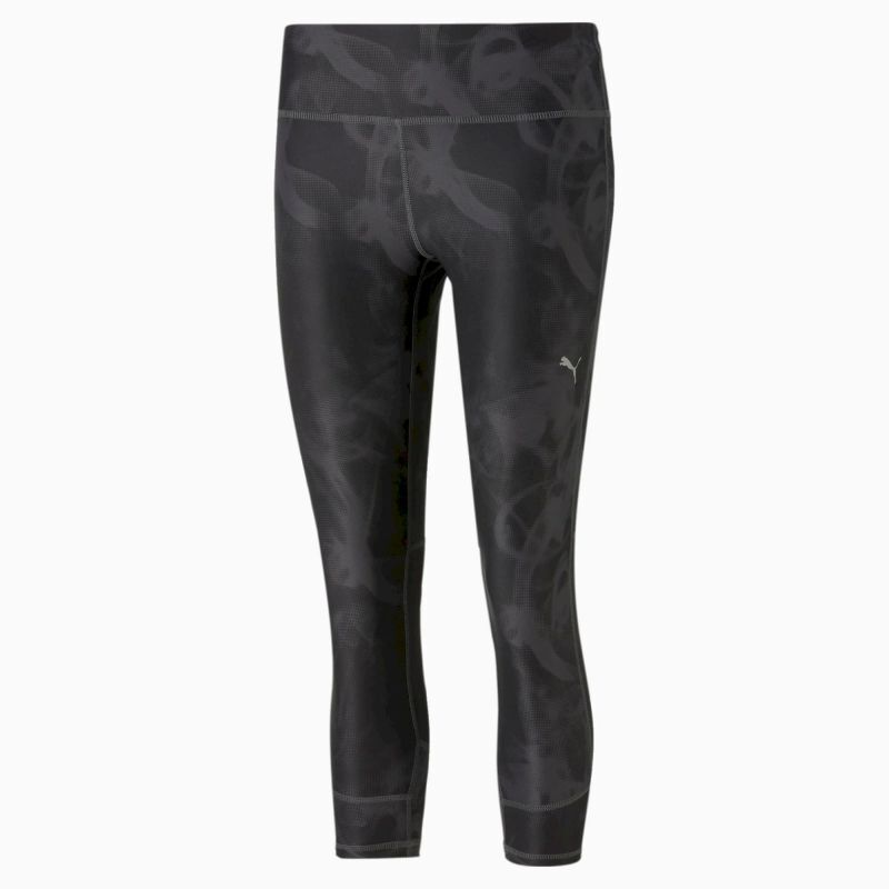 Puma Run Reg AOP 3/4 Tight W - Running leggings - Women's | Hardloop