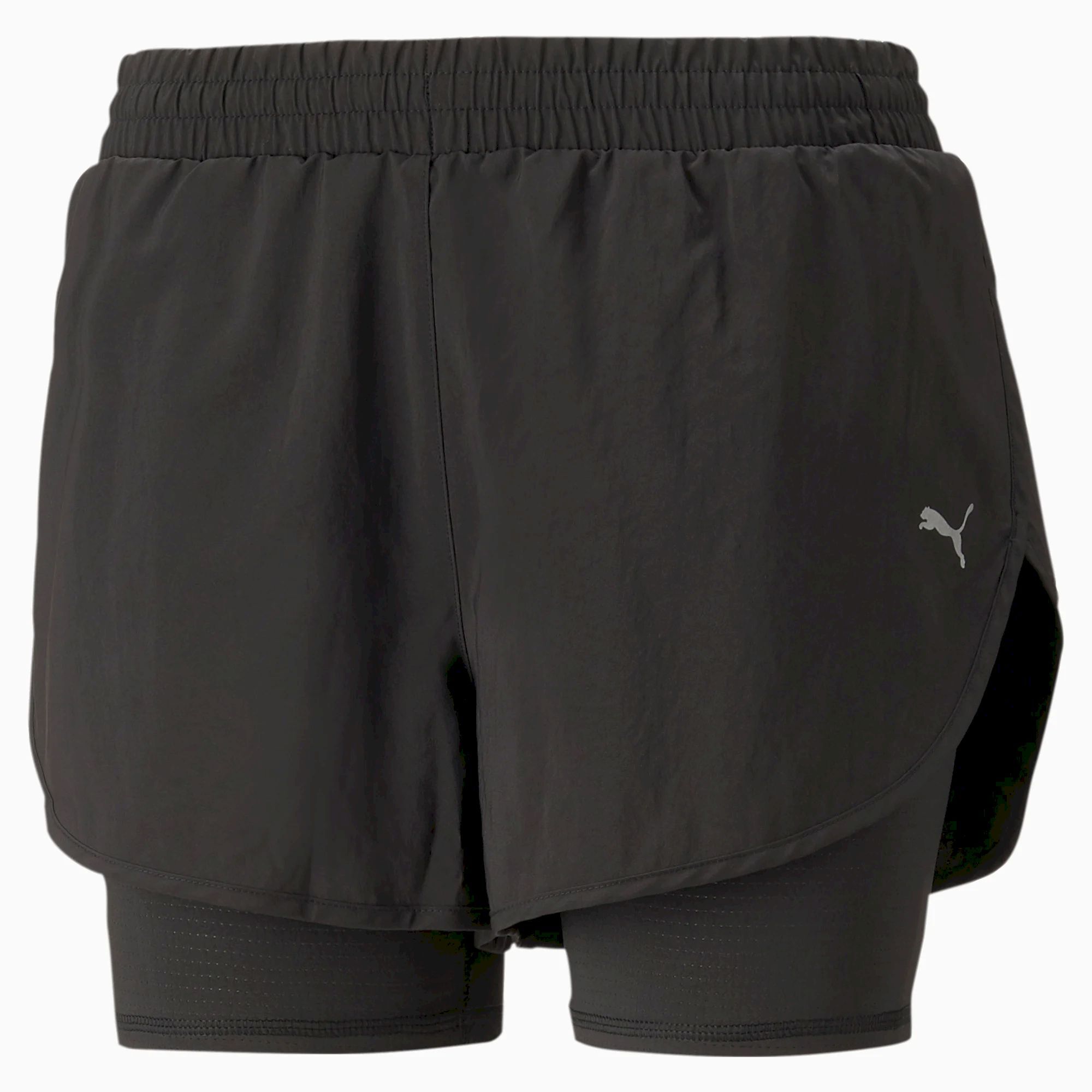 Puma Run Woven 2 In 1 3" Short W - Pantalones cortos - Mujer | Hardloop