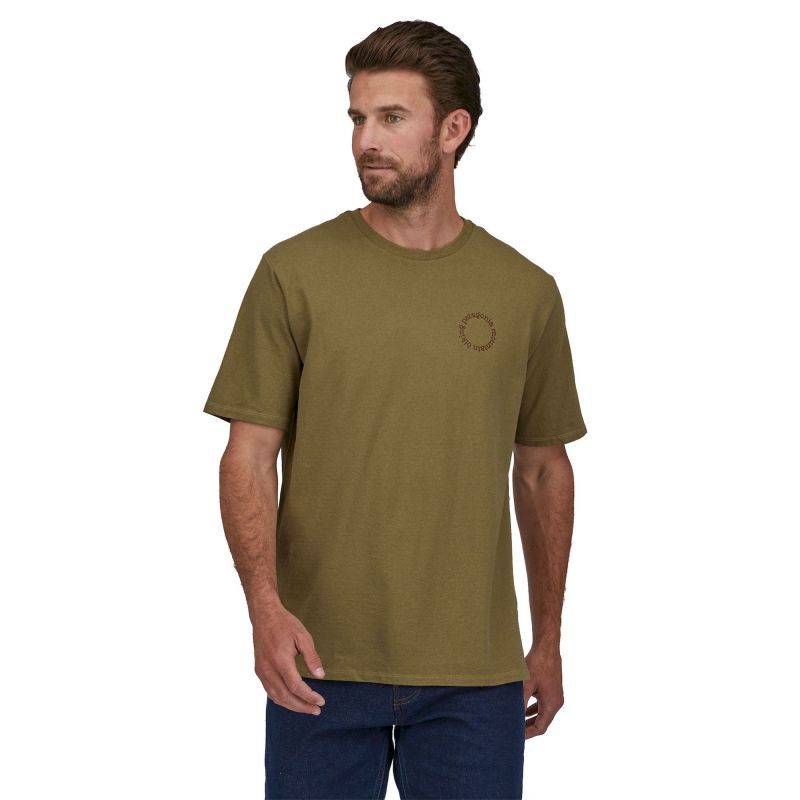 Patagonia M's Spoke Stencil Responsibili-Tee - T-shirt - Men's | Hardloop