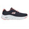 Navy / Coral