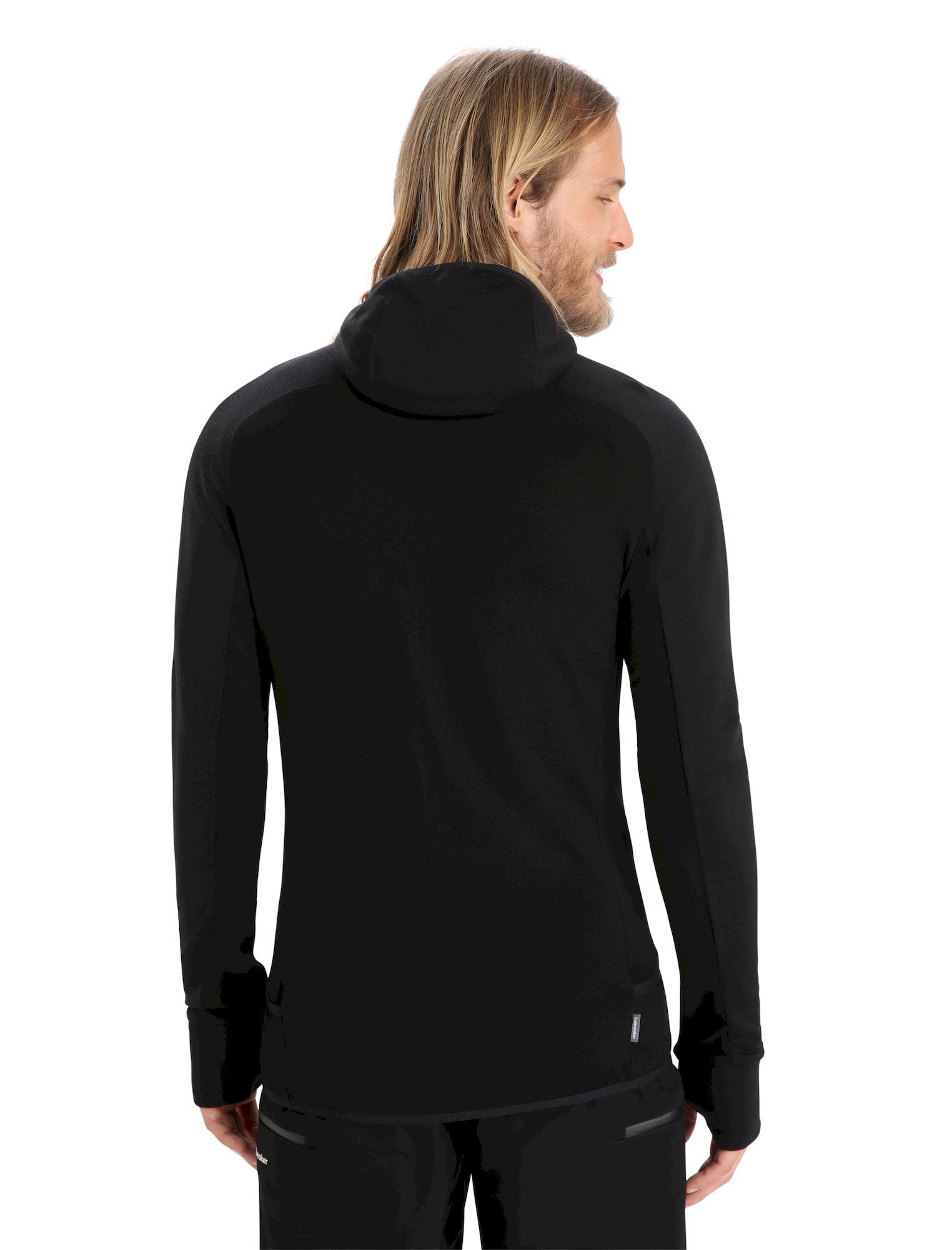 Icebreaker ZoneKnit LS Zip Hoodie - Merino Fleece jacket - Men's | Hardloop