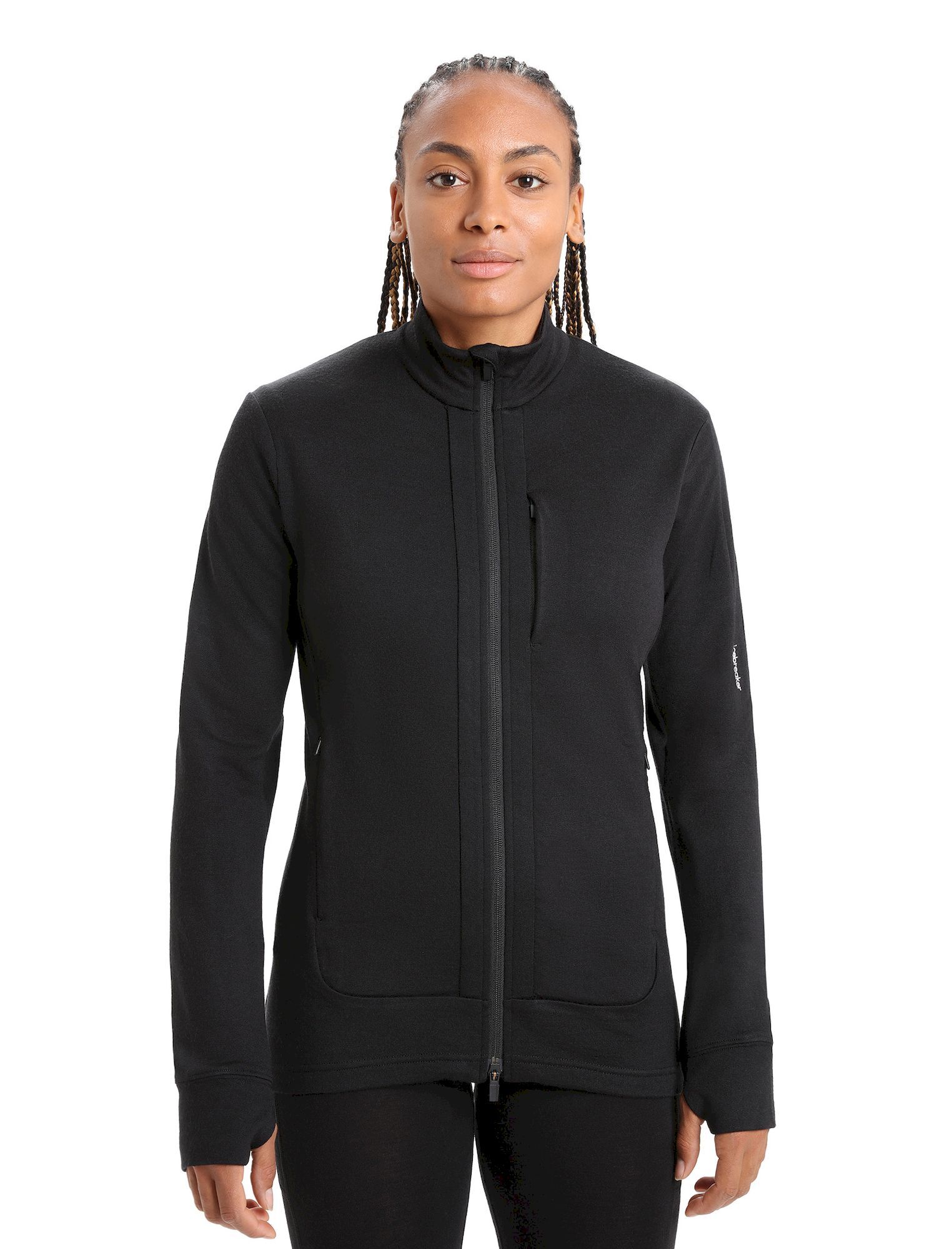 Icebreaker Quantum III LS Zip - Merino Fleece jacket - Women's | Hardloop