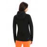 Icebreaker ZoneKnit LS Zip Hoodie - Merino Fleece jacket - Women's | Hardloop