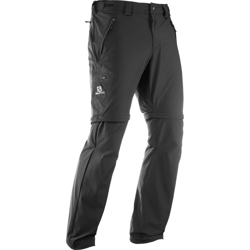 Salomon Wayfarer Zip Grydet M - Spodnie turystyczne męskie | Hardloop