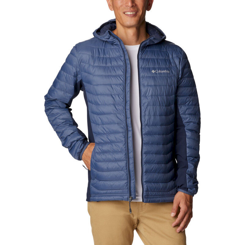 Columbia Powder Pass Hooded Jacket Kunstfaserjacke Herren