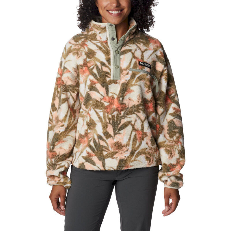 Columbia Helvetia Cropped Half Snap - Giacca in pile - Donna | Hardloop