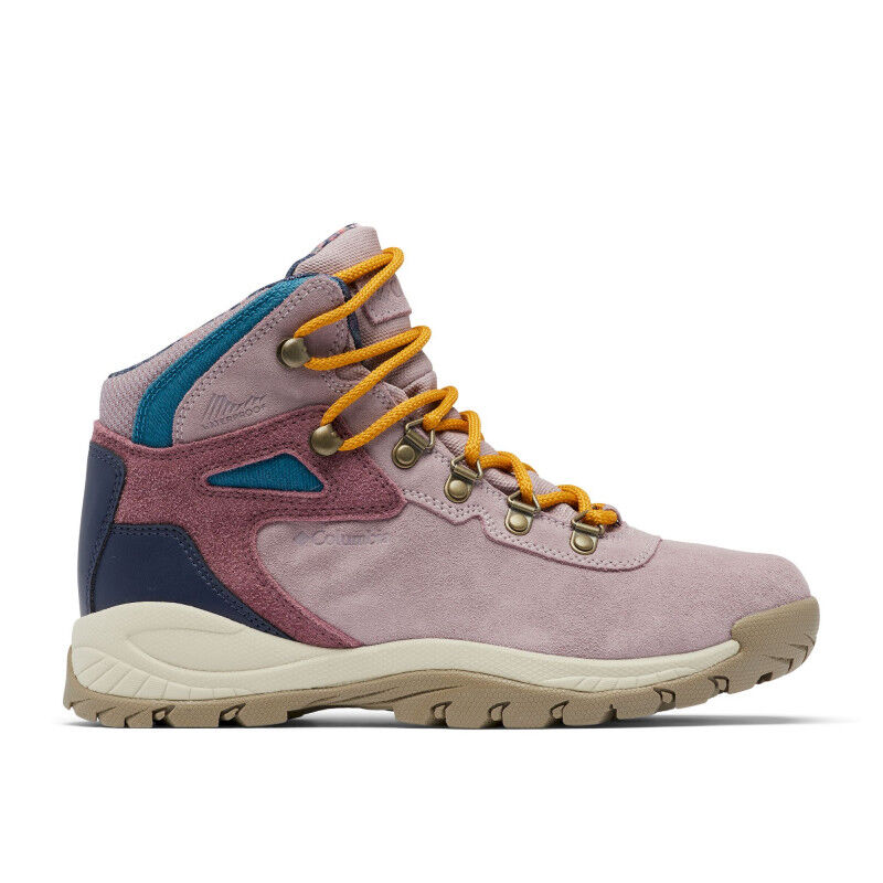 Bota Caminhada Feminina Columbia Newton Ridge Plus - Impermeável, Cedro/Onda Noturna