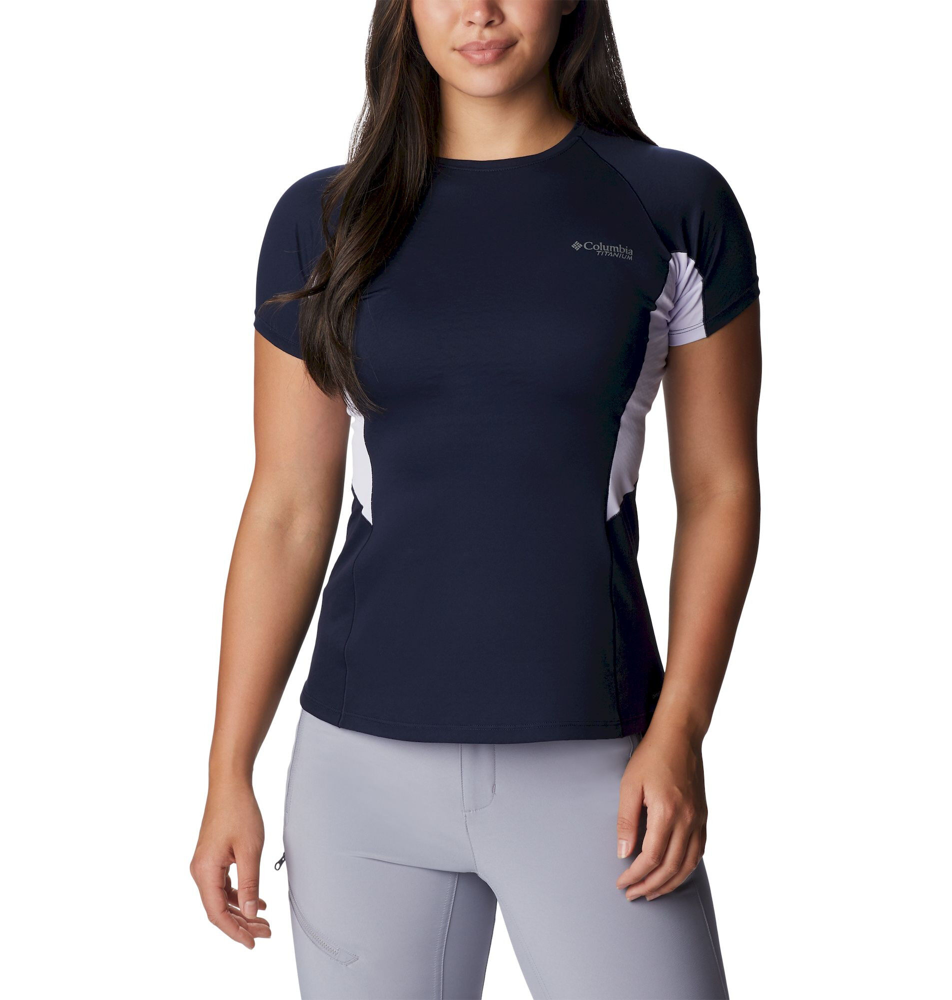 Columbia Titan Pass™ Ice Ss Tee - T-shirt femme | Hardloop