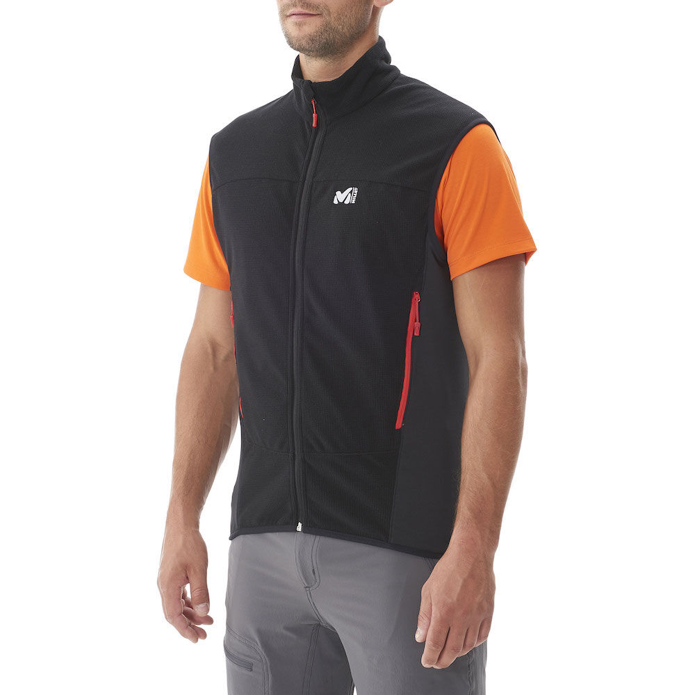 Millet - Vector Grid Vest - Fleece vest - Men's