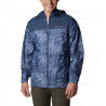 Bluestone Dye Palms Tonal Print / Dark Mountain