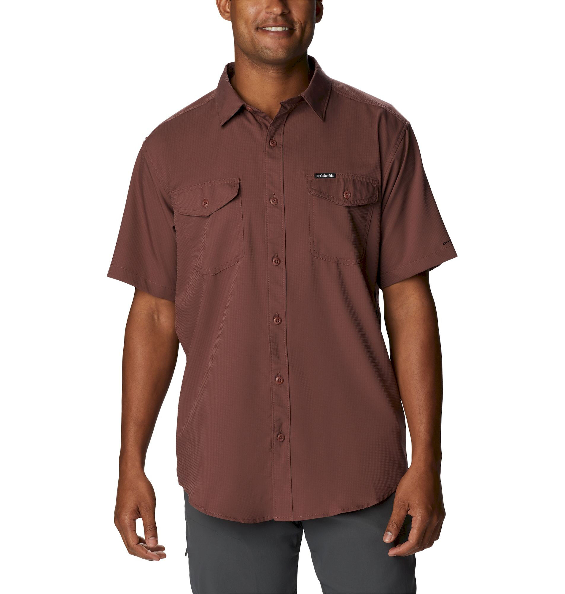 Camicia Estiva Uomo Columbia Utilizer II – Maniche Corte, Protezione Solare UPF 40