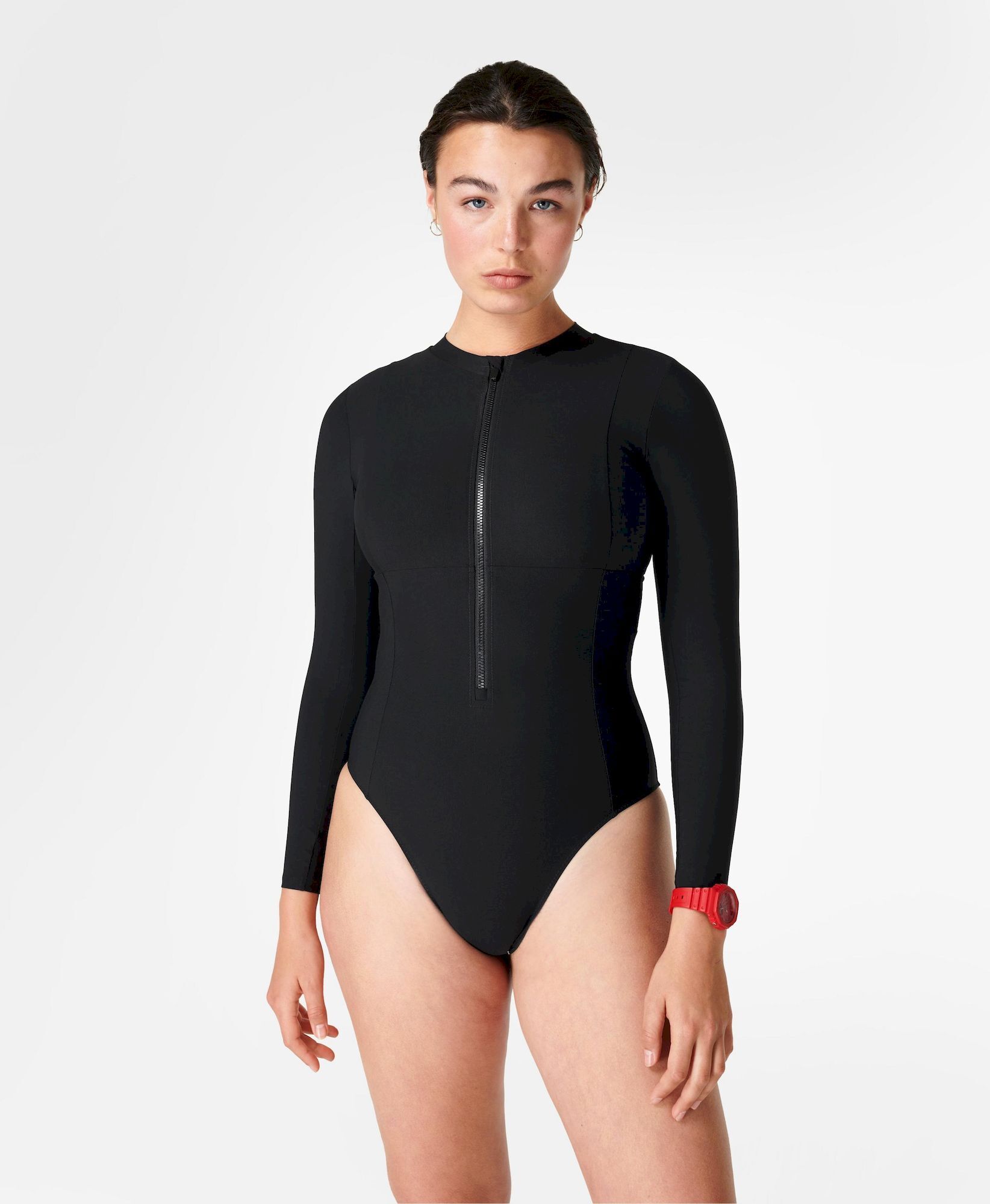 Speedo full hot sale sleeves swimsuit