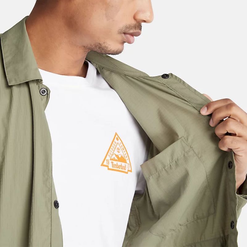 Timberland DWR Overshirt - Camisa - Hombre | Hardloop