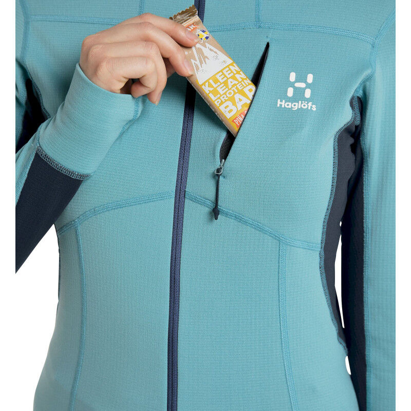 Haglöfs L.I.M Mid Comp Hood - Fleece jacket - Women's | Hardloop