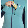 Haglöfs L.I.M Mid Comp Hood - Polar mulher | Hardloop