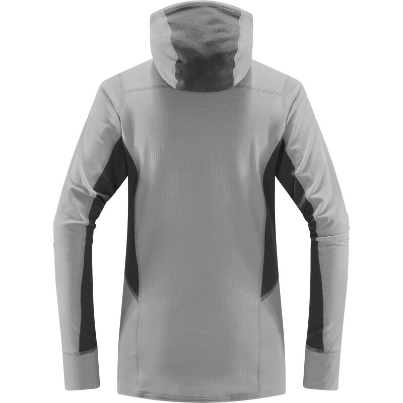 Haglöfs L.I.M Mid Comp Hood - Fleecetröjor - Dam | Hardloop