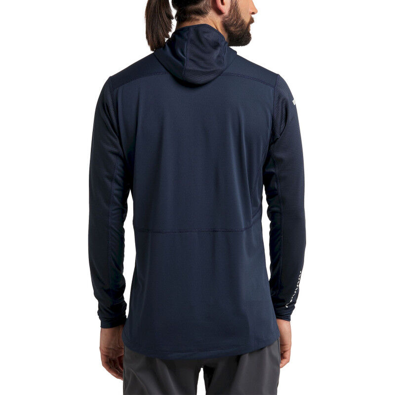 Haglöfs L.I.M Mid Multi Hood - Fleecejakke - Herrer | Hardloop