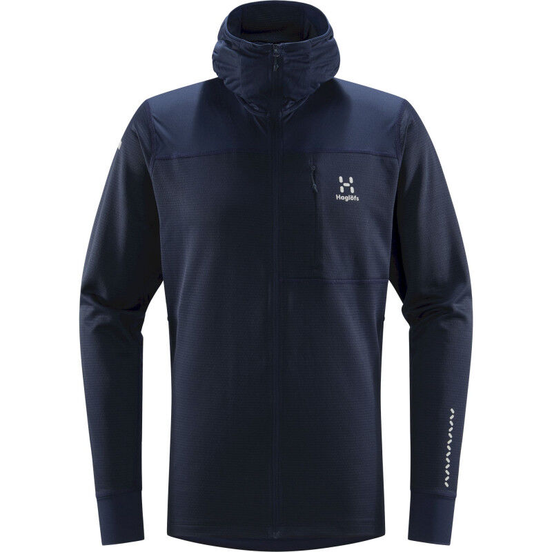 Haglöfs L.I.M Mid Multi Hood - Pánská fleesová mikina | Hardloop