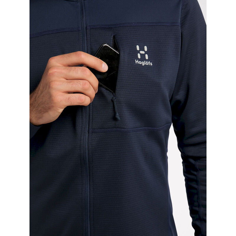 Haglöfs L.I.M Mid Multi Hood - Forro polar - Hombre | Hardloop